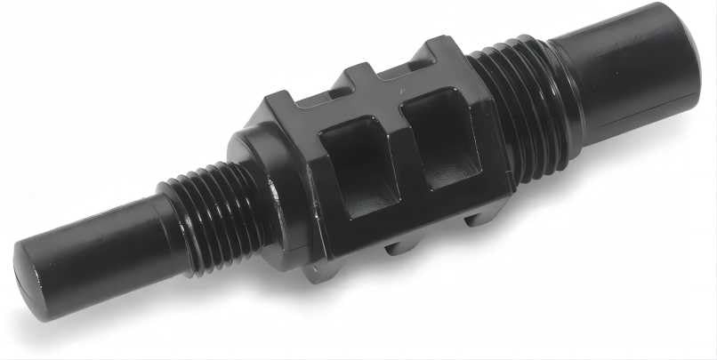Nylon construction detail highlights non-marring design of the HCLLPS piston stop