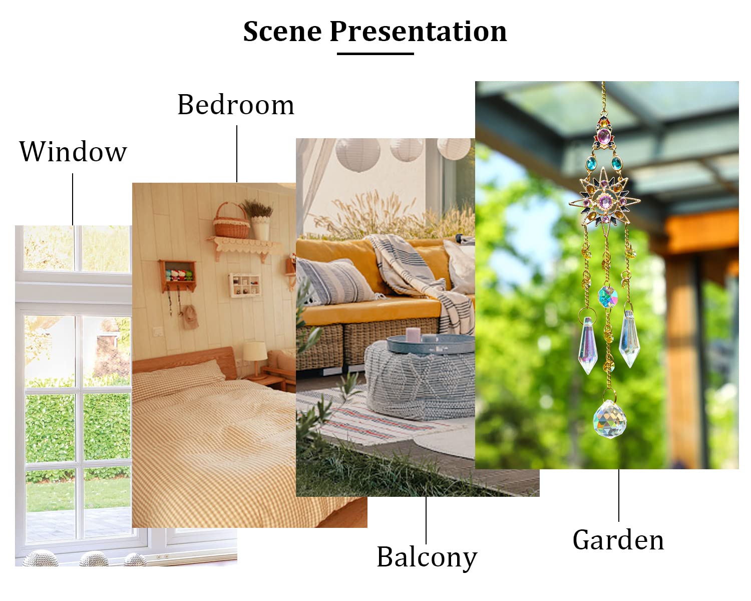 H&D HYALINE & DORA crystal sun catcher gift idea for crystal lovers.