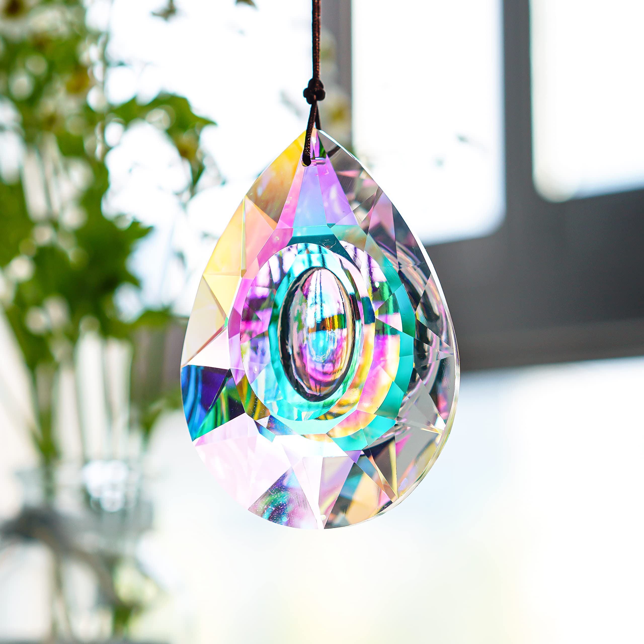 K9 crystal glass prism from H&amp;D HYALINE &amp; DORA enhances light refractions in rooms