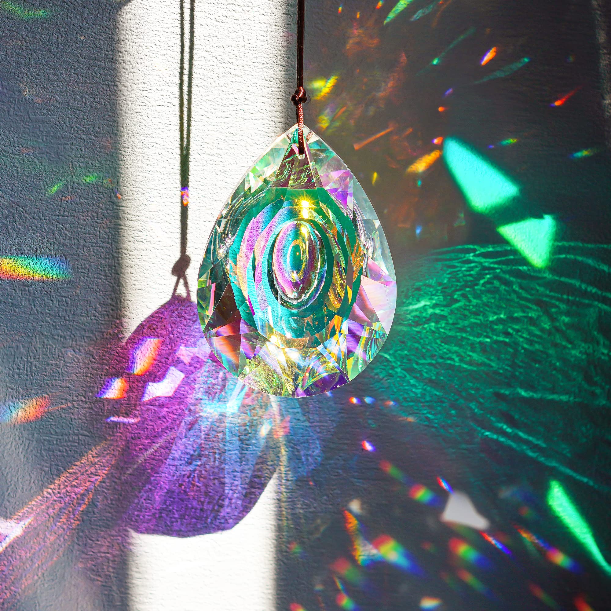 Kitchen crystal pendant by H&amp;D HYALINE &amp; DORA elevates breakfast nook ambiance