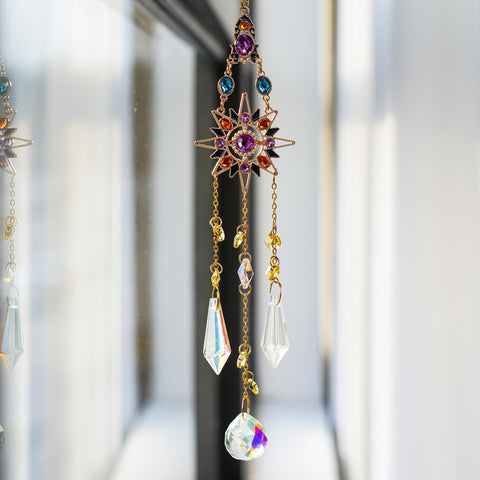 H&D HYALINE & DORA window decor sun catcher brightens walls and shelves.