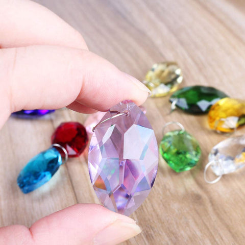 HD Hyaline & Dora 38mm prisms brighten baby rooms with soft color reflections.