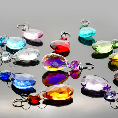 H&D HYALINE & DORA Bauhinia crystal bead for easy window and tree displays.