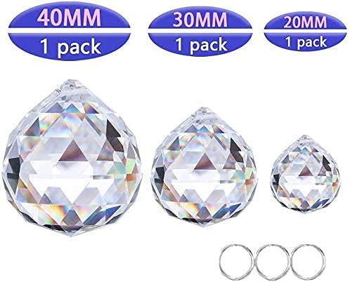 HD Hyaline & Dora 40mm crystal ball prism creates dramatic light patterns