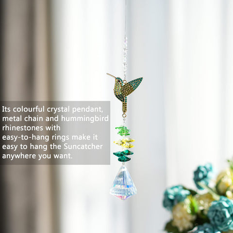 H&D HYALINE & DORA crystal prism glass ball reflects light beautifully for windows