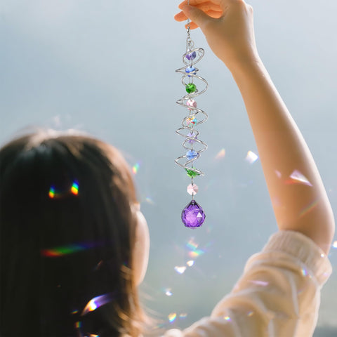 H&D Hyaline & Dora crystal prisms create lively reflections in sunlight.