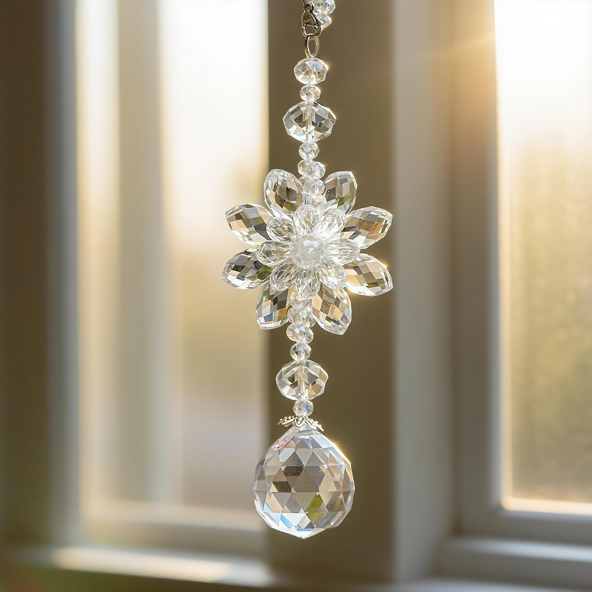 H&D HYALINE and DORA durable K9 crystal ensures lasting sparkle and reliable rainbow effects.