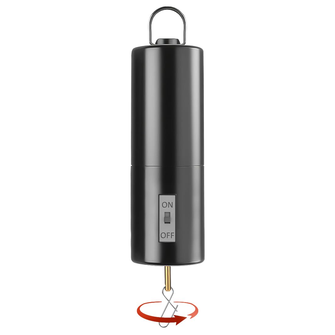 H&D HYALINE & DORA wind spinner motor top view shows compact hanging decor ready to spin