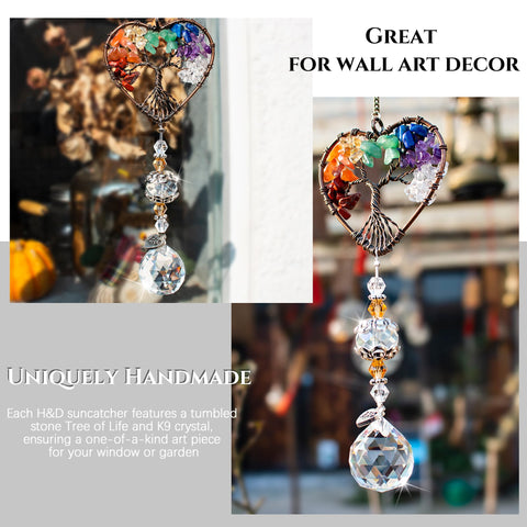 H&D HYALINE & DORA K9 crystal glass point pendant adds subtle sparkle.