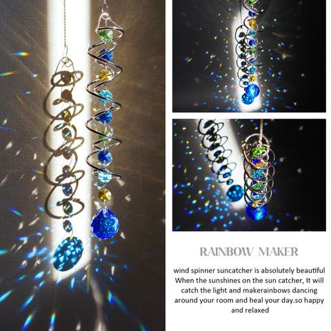 HD Hyaline & Dora nine octagon crystals reflect sun for vibrant light displays