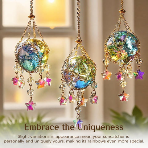 Detachable crystal ball pendant from H&D HYALINE & DORA for easy replacement