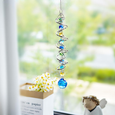 HD Hyaline & Dora rainbow sun catcher brightens windows and patios