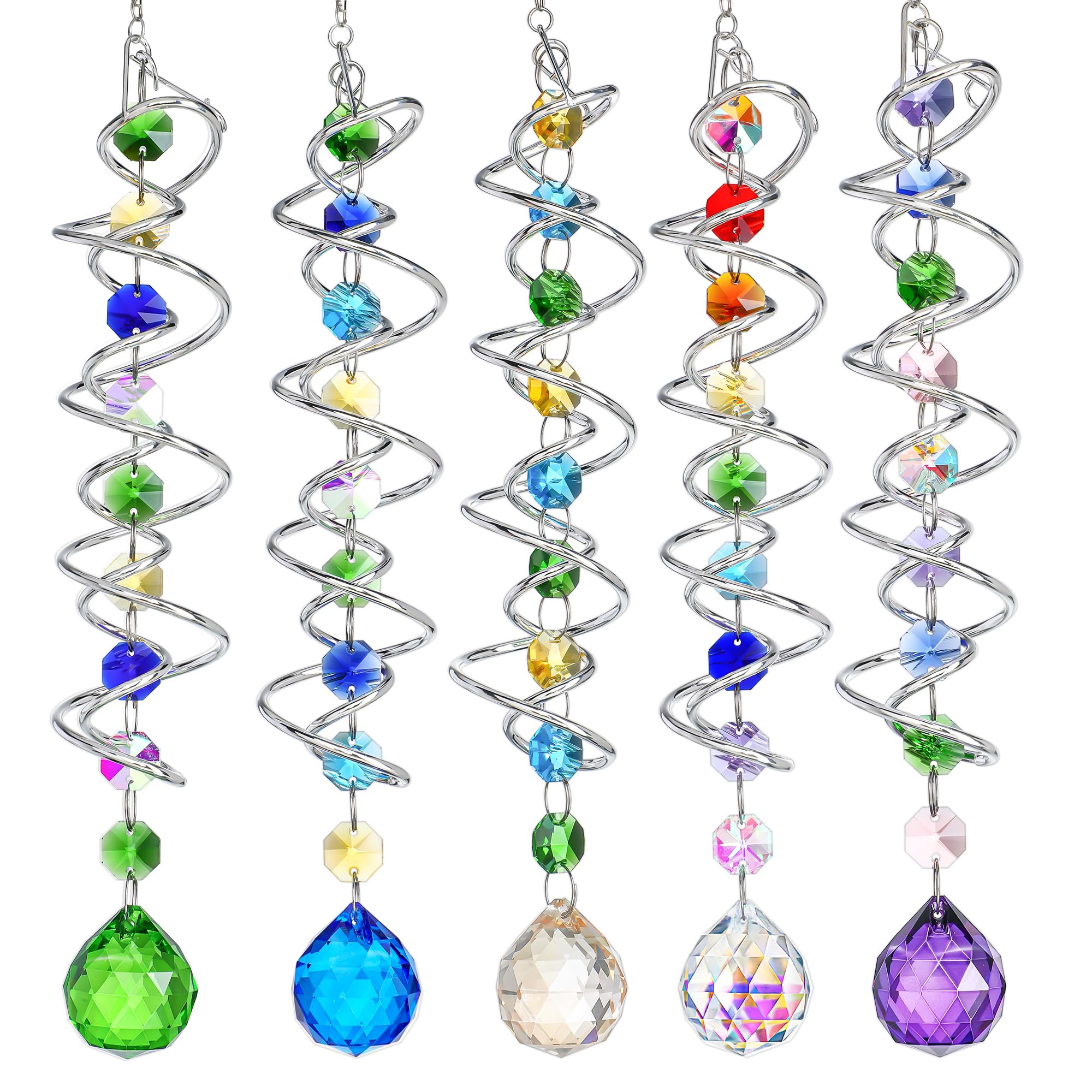 H&D Hyaline & Dora sun catcher with crystal beads for vivid window reflections.