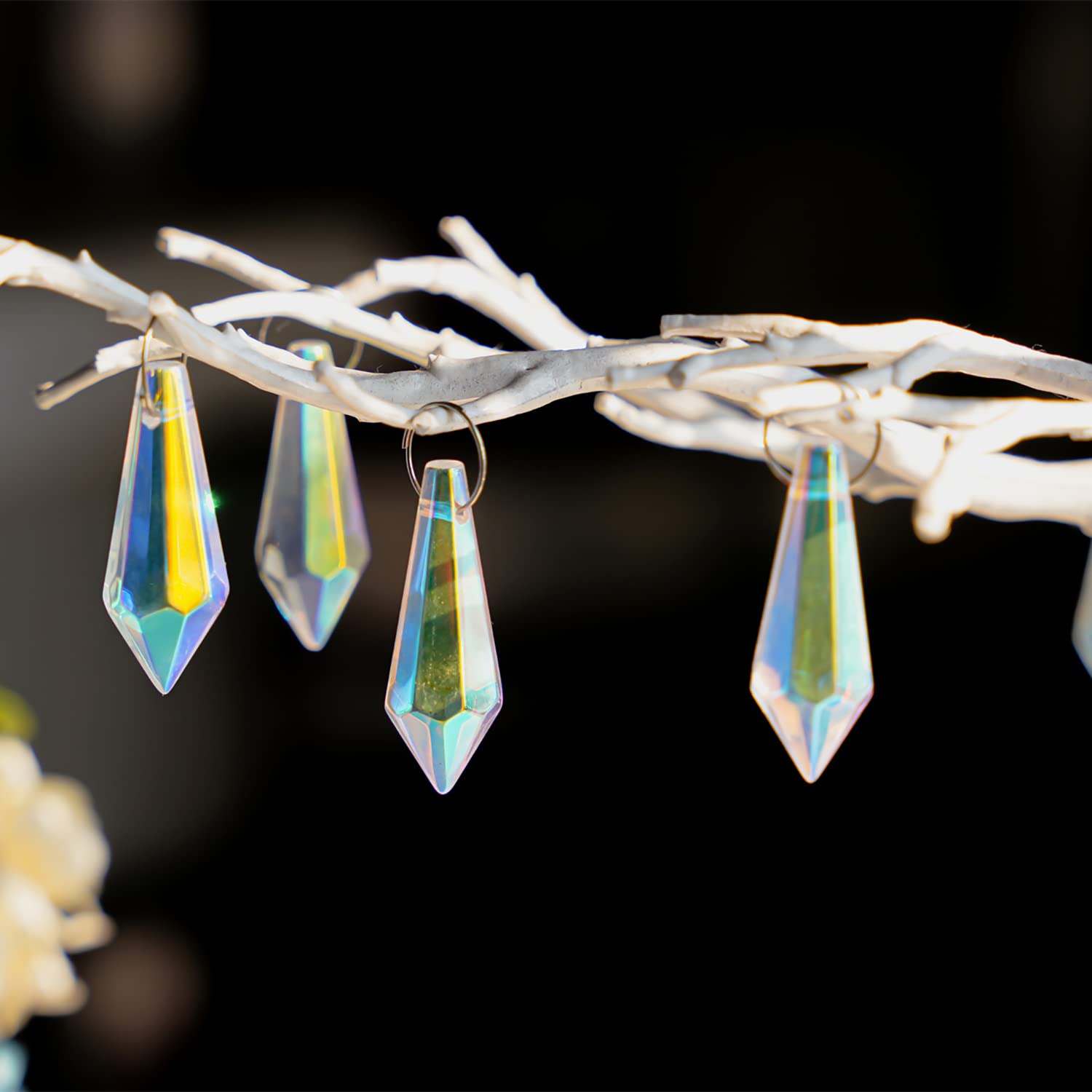 H&D Hyaline & Dora sun catcher prisms for weddings, trees, and festive décor shimmer.