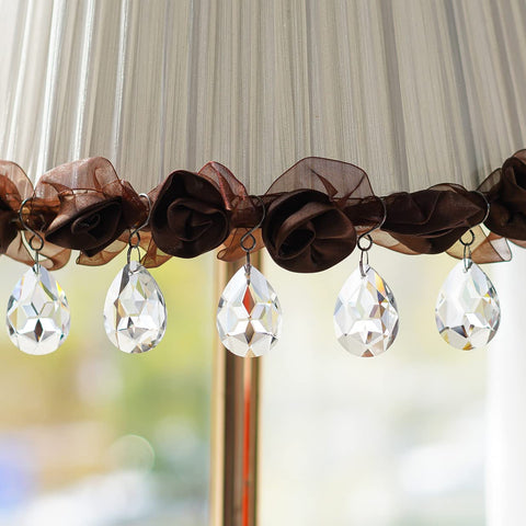 H&D HYALINE & DORA crystal prism for wedding decoration accents