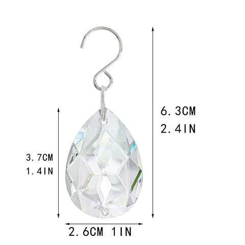H&D HYALINE & DORA window decor teardrop prism sparkle