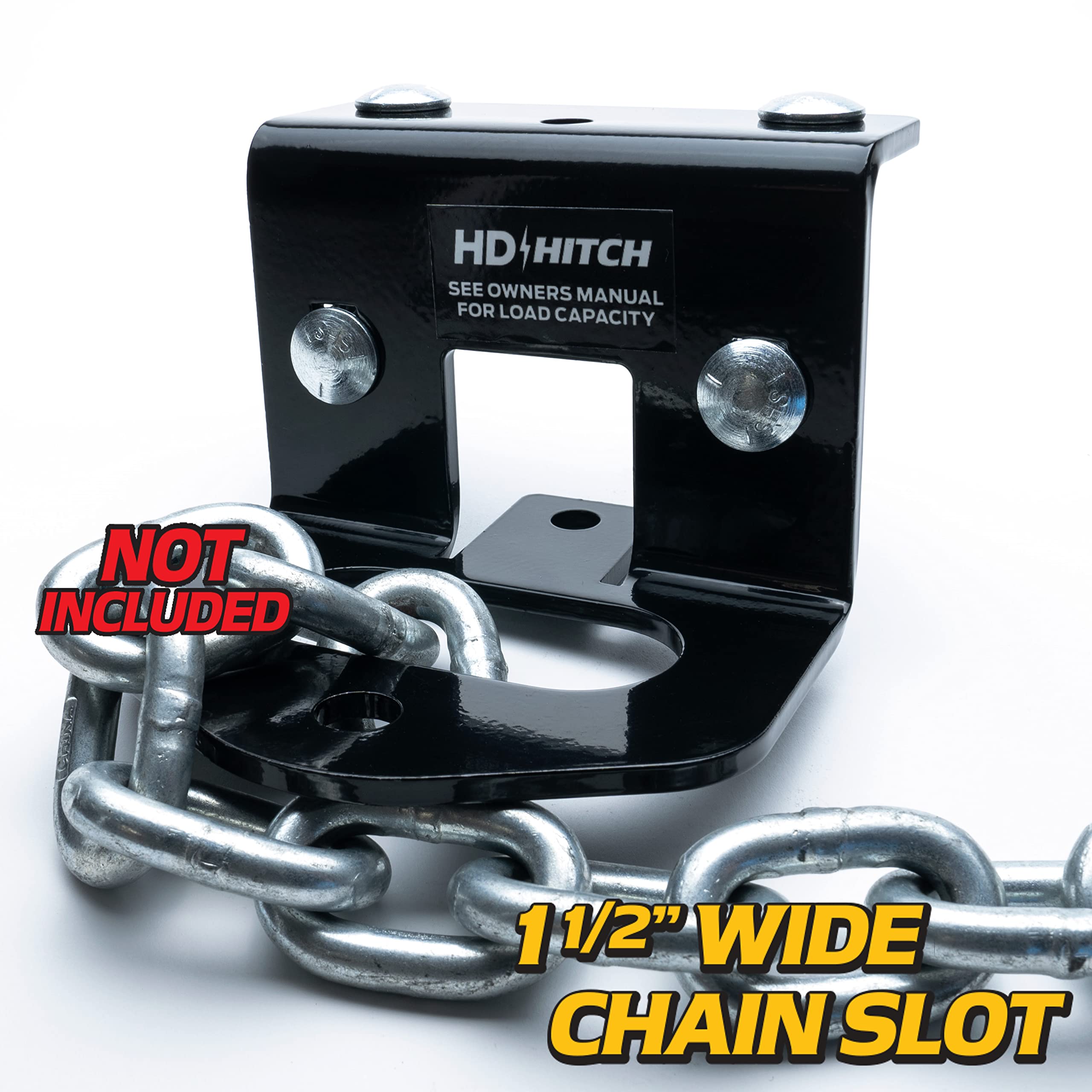 HD Switch 1/4-inch steel hitch designed for heavy-duty trailer attachment