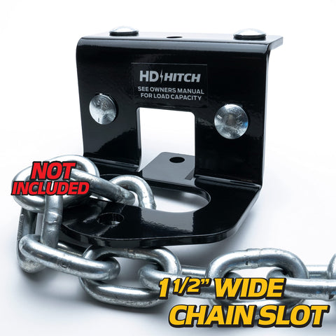 HD Switch 1/4-inch steel hitch designed for heavy-duty trailer attachment