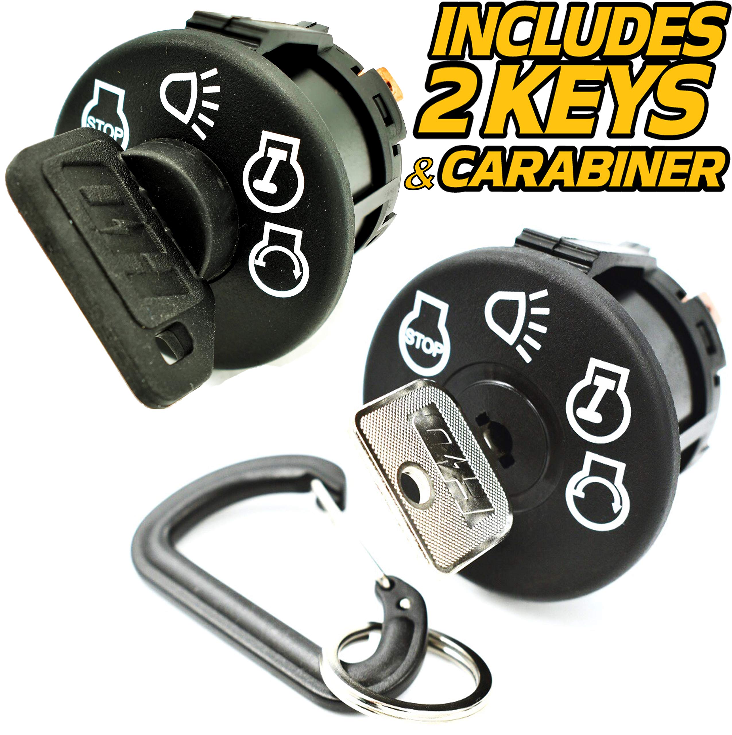 HD Switch four-position headlight control for enhanced nighttime visibility.