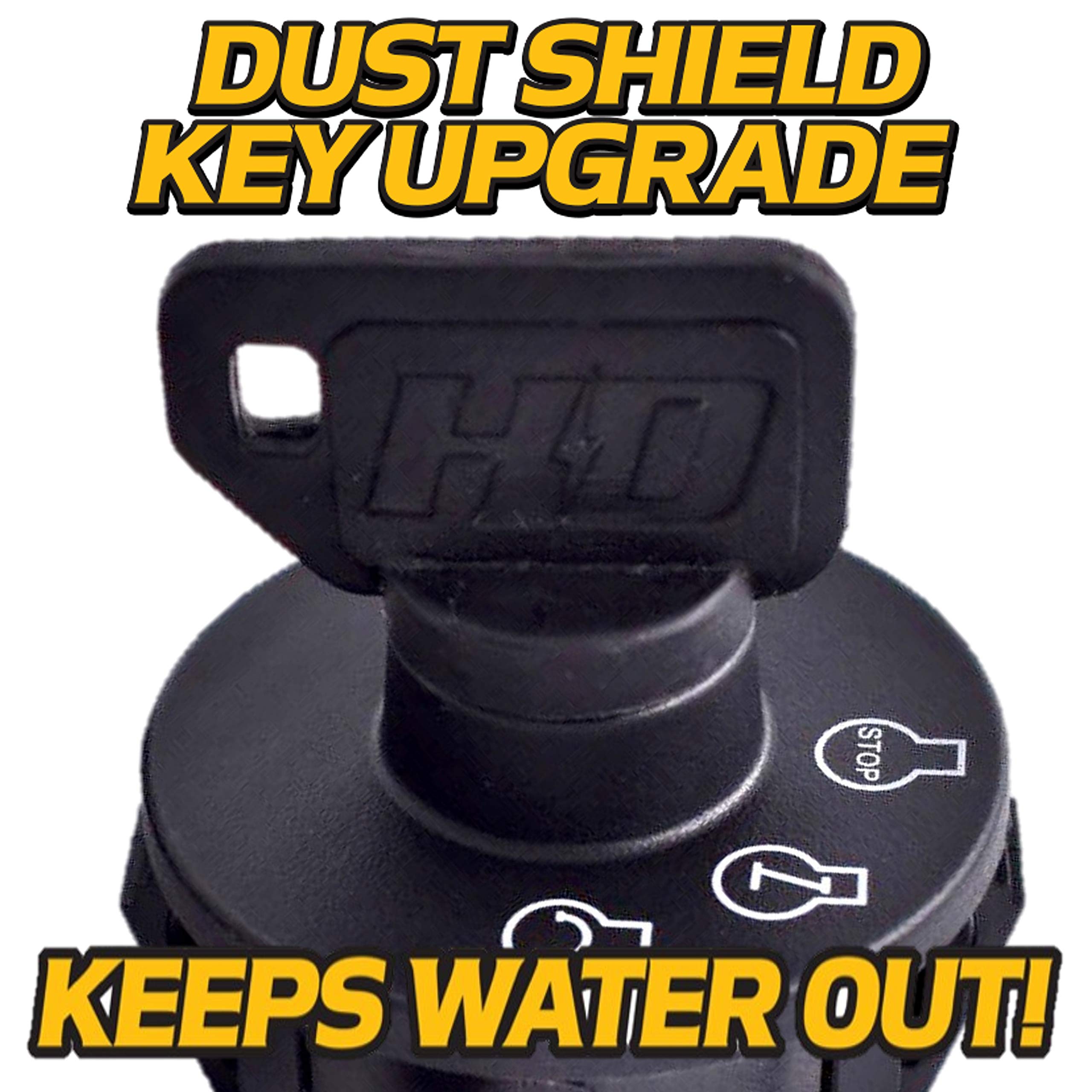 HD Switch carabiner keychain keeps keys handy on belts or tool lanyards.