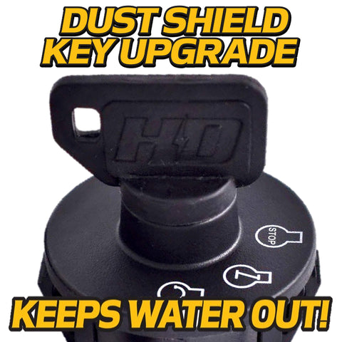 HD Switch carabiner keychain keeps keys handy on belts or tool lanyards.