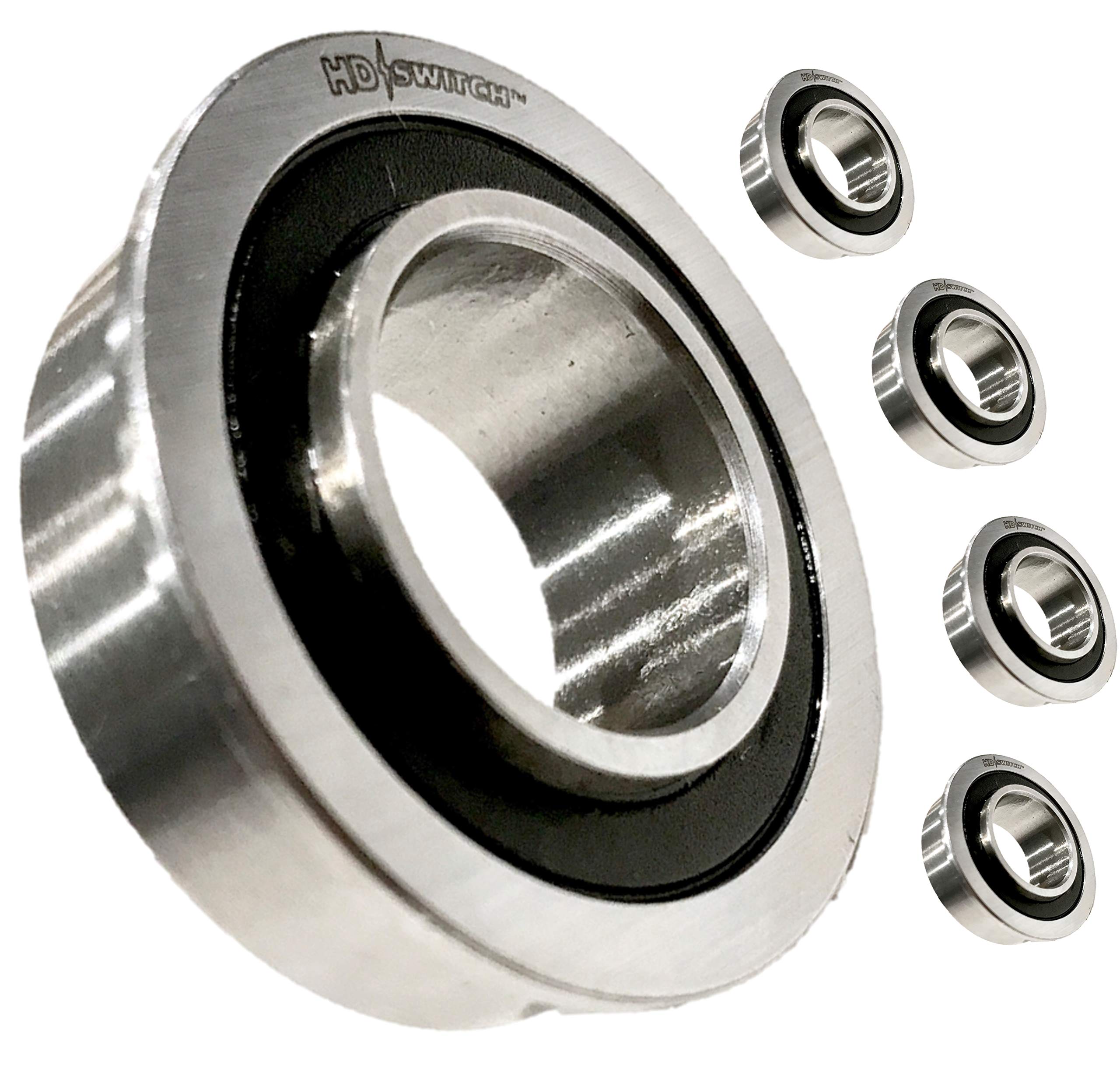 HD Switch grease application shows even coverage for bearing longevity.