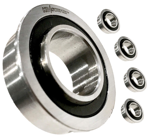 HD Switch grease application shows even coverage for bearing longevity.