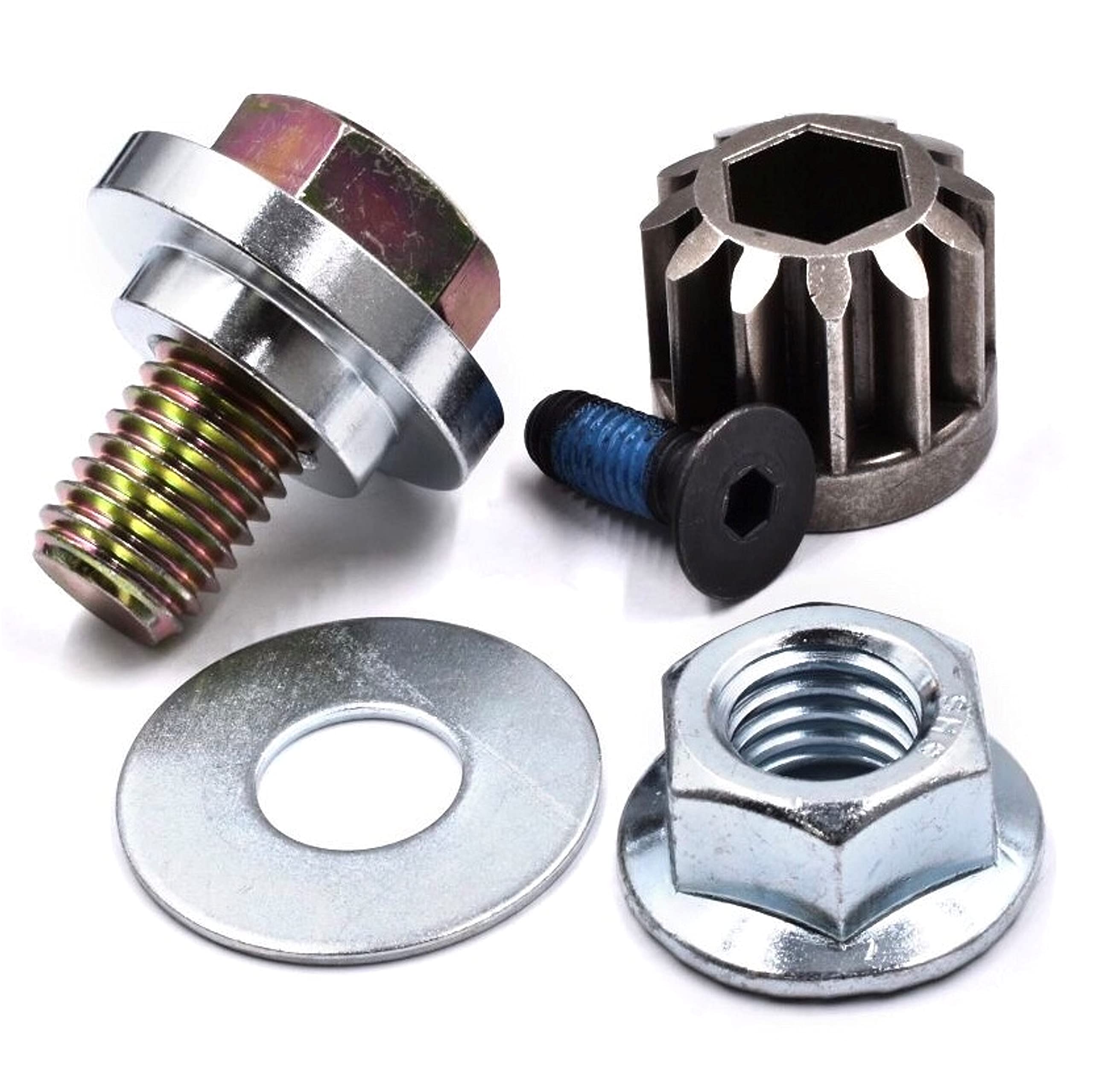 Mounting bolts and flange nut included for quick installation