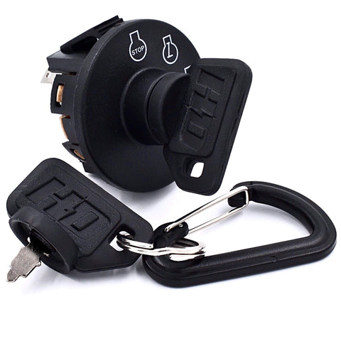 HD Switch starter ignition switch for Toro Time Cutter showing precise fit for smooth operation