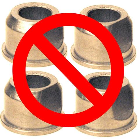 HD Switch bearings with tough steel seals resist wear under heavy use.