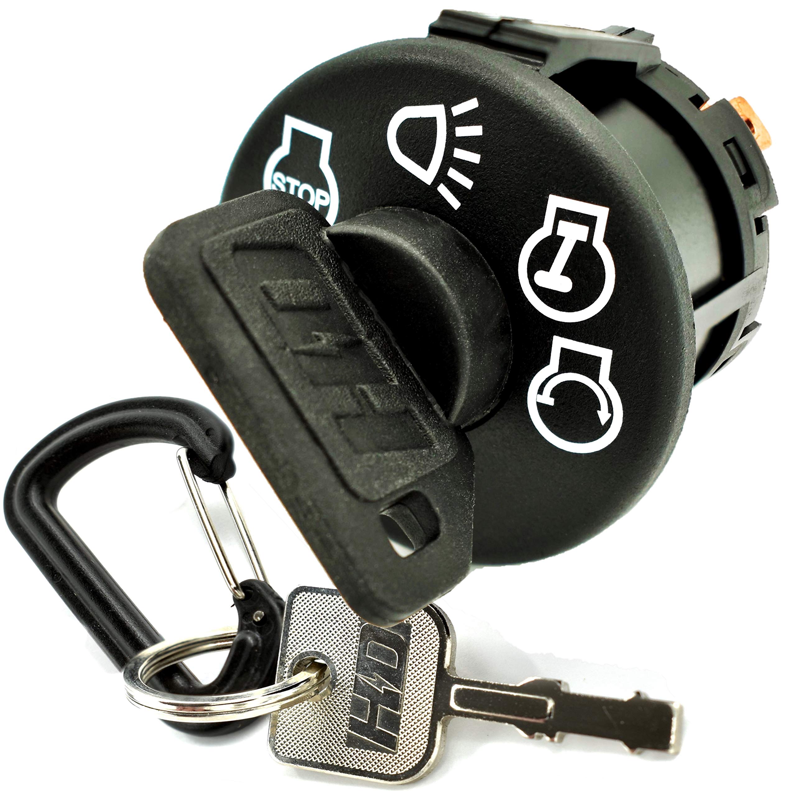HD Switch umbrella key protects against dust, dirt and water to extend switch life.