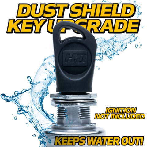 HD Switch 2-pack umbrella keys displayed for quick replacement on John Deere Gator