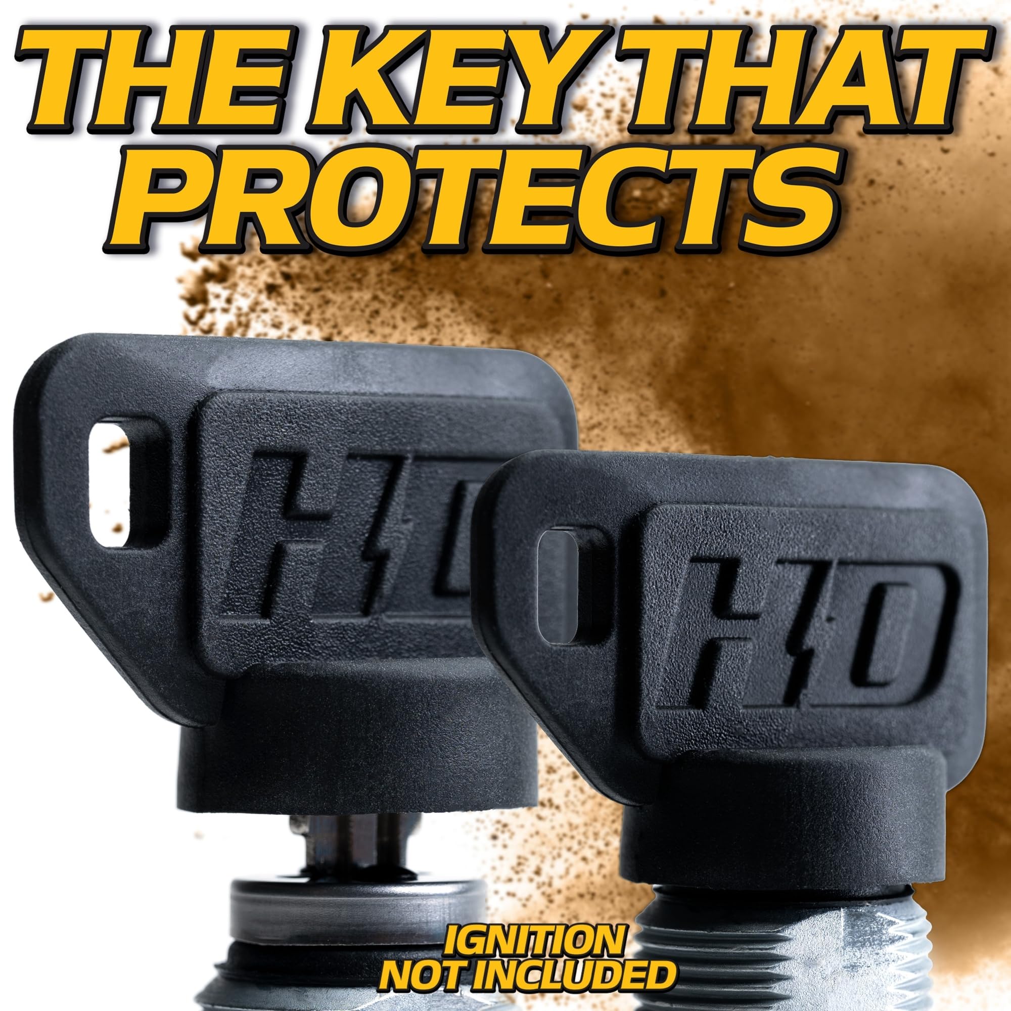 HD Switch umbrella protection design protecting ignition from dust and moisture.