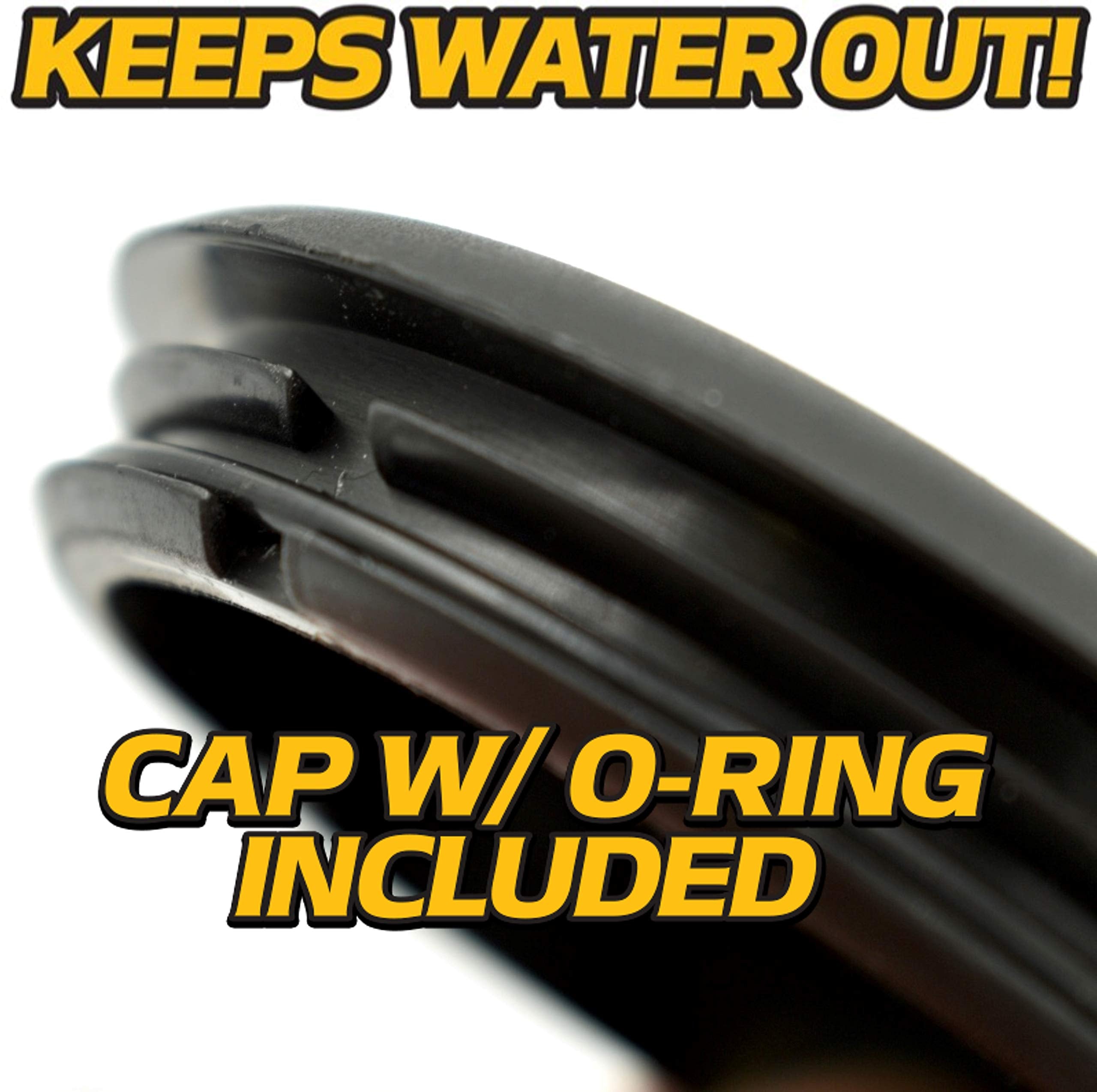 HD Switch ZTrak/QuikTrak fit cap shown with compatible models for easy replacement.
