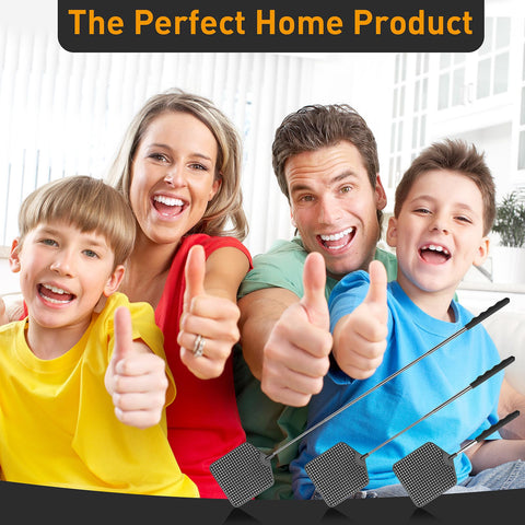 HDAJY premium plastic paddle for durable, frequent-use fly swatting