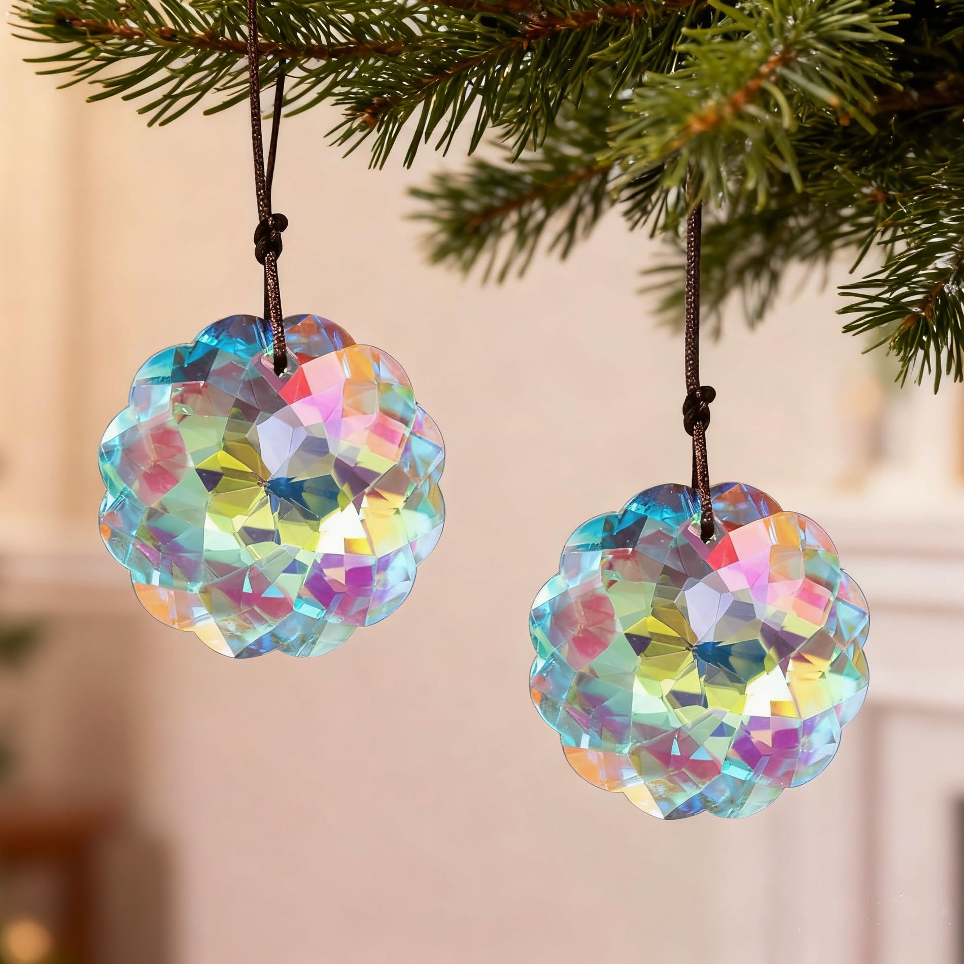 HDCRYSTALGIFTS Datura hanging decor brightens spaces.