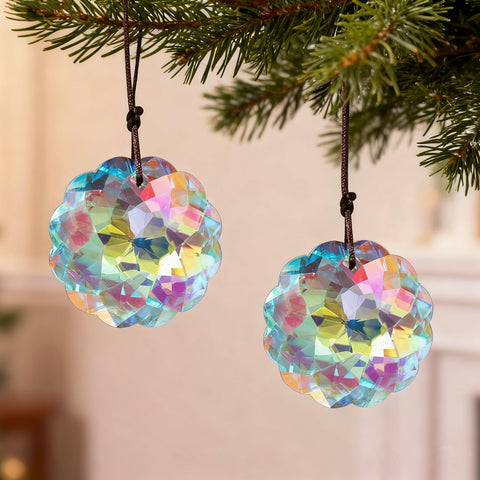 HDCRYSTALGIFTS Datura hanging decor brightens spaces.