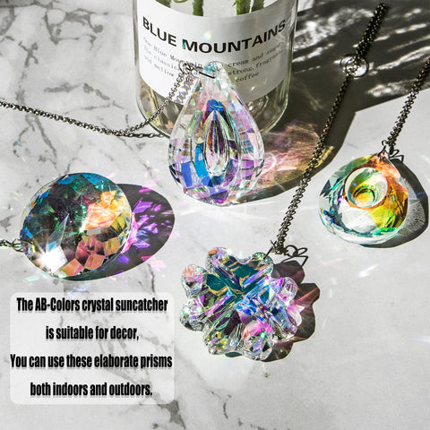 hdcrystalgifts crystal prisms rainbow maker reflect light beautifully in sunlight