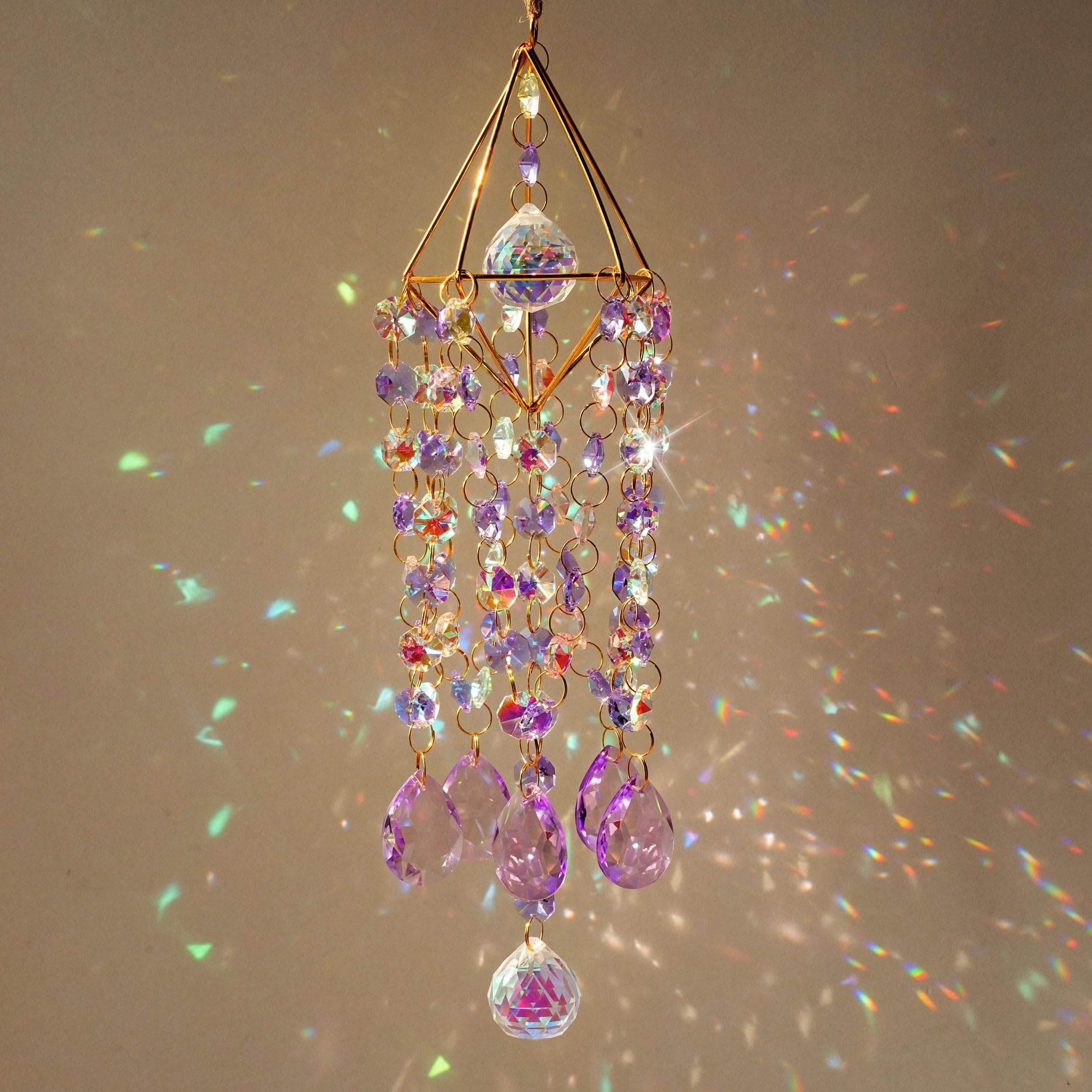 HDCRYSTALGIFTS garden and patio decor adds playful light to outdoor spaces