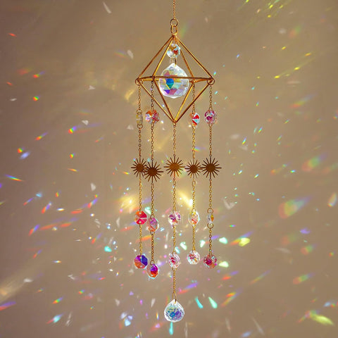 HDCRYSTALGIFTS gift-ready crystal suncatcher suitable for birthdays or housewarmings.