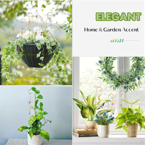 HDCRYSTALGIFTS suncatchers enhance balcony garden decor