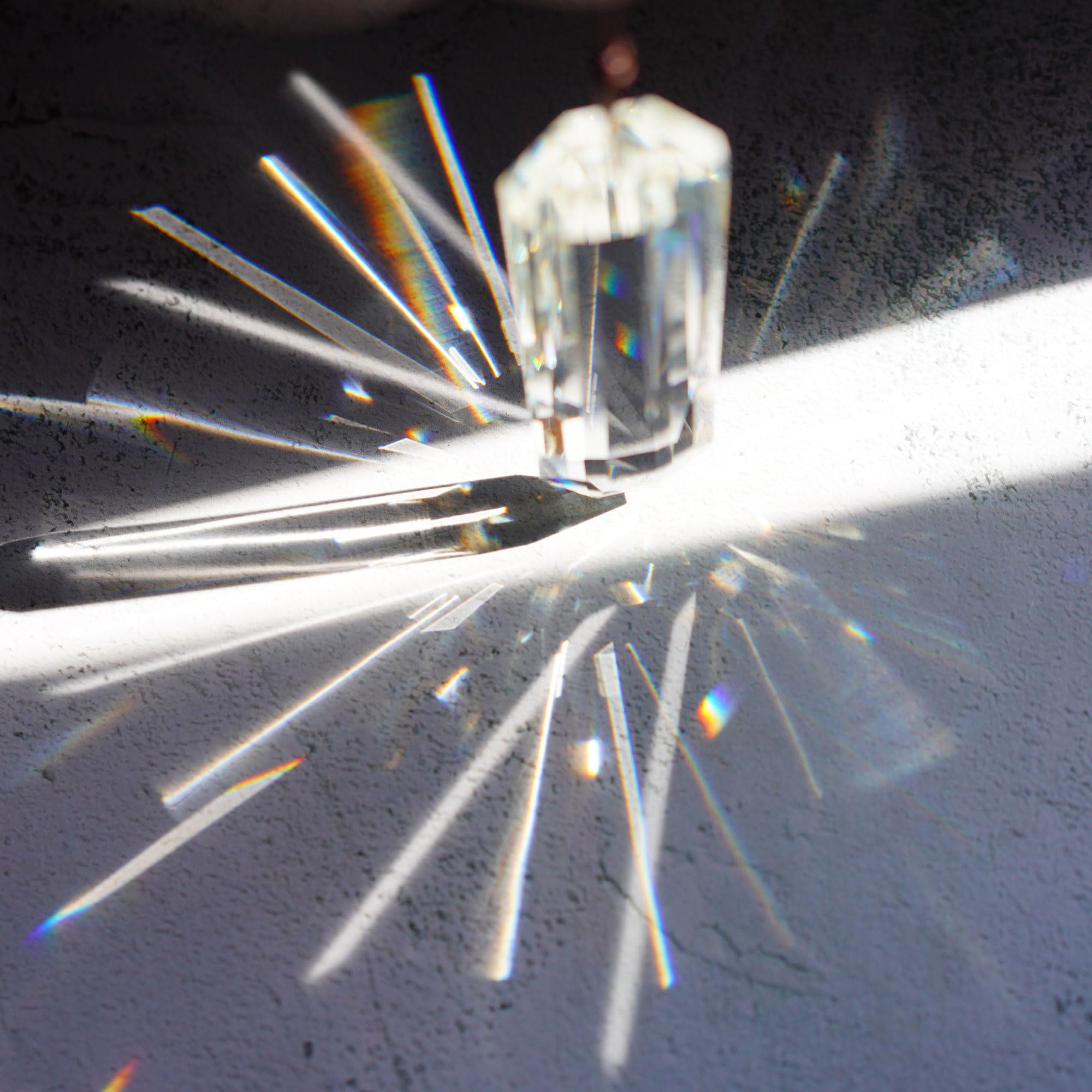 HDCRYSTALGIFTS crystal suncatcher rainbow prism for indoor light art