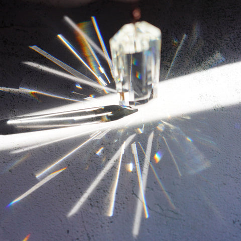 HDCRYSTALGIFTS crystal suncatcher rainbow prism for indoor light art