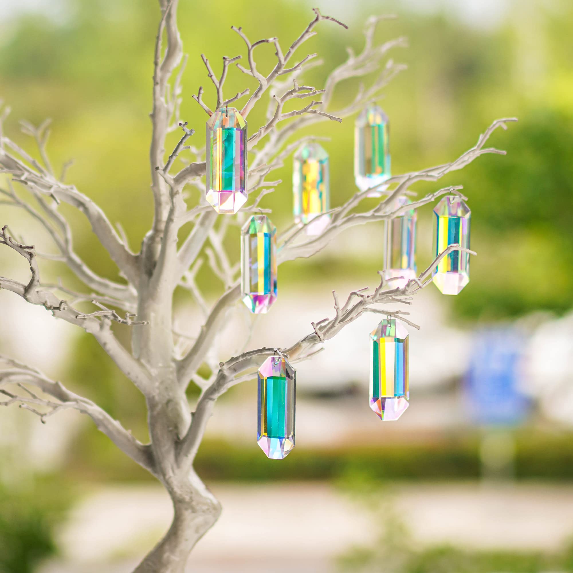 HDCRYSTALGIFTS six-pack suncatcher set for gift-ready decor