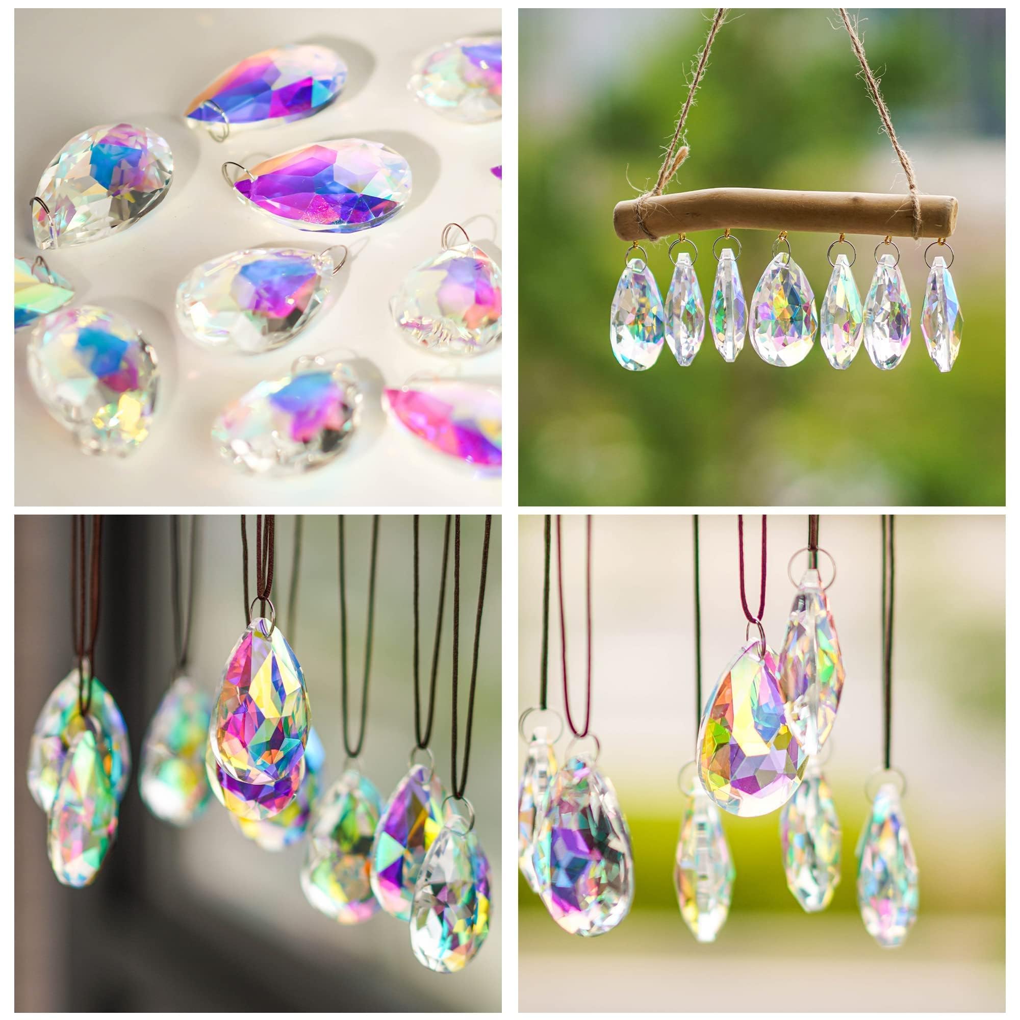 HDCRYSTALGIFTS Suncatcher style prisms enhance window displays and decor