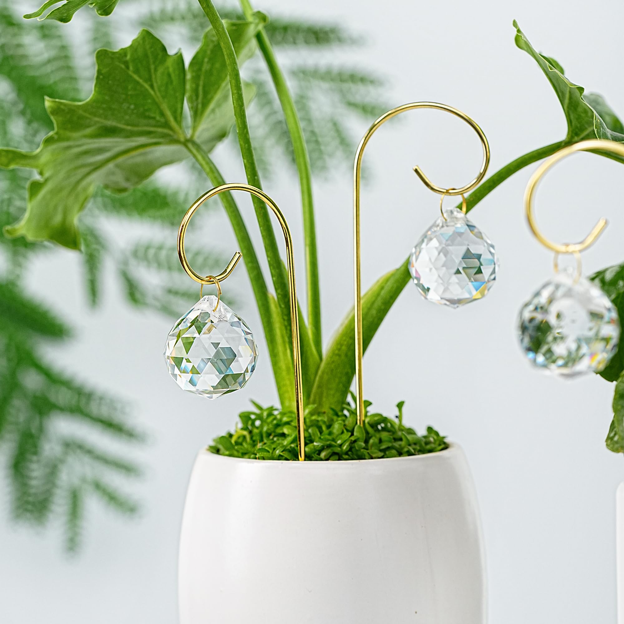 HDCRYSTALGIFTS sunlight rainbow display brightens living rooms and offices.