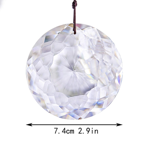 HDCRYSTALGIFTS sunlit rainbow reflections across a room