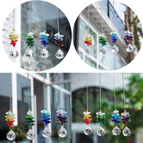 HDCRYSTALGIFTS versatile decor for living rooms, porches, and car mirrors