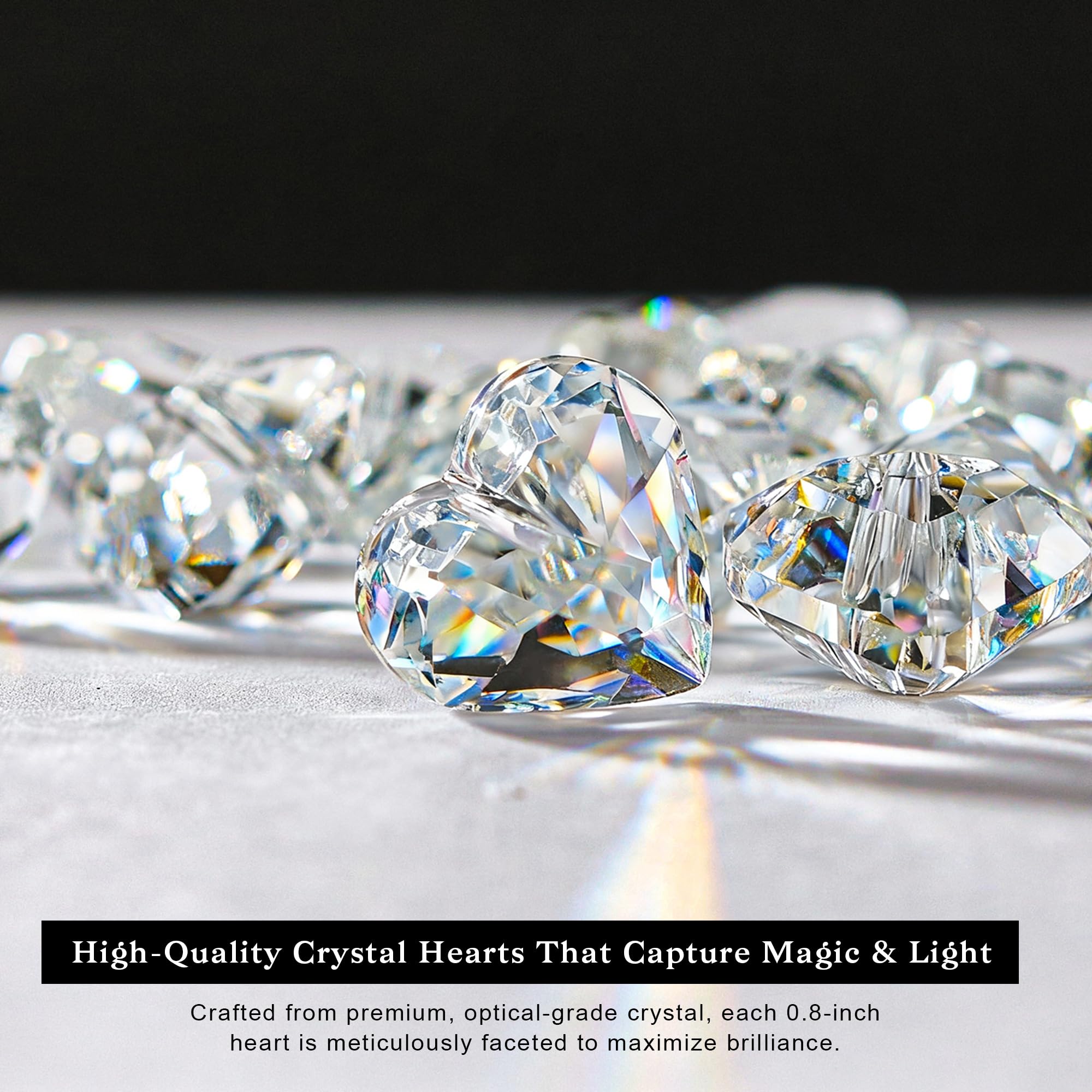 HDCRYSTALGIFTS window-hanging suncatchers 20mm enhance light in rooms