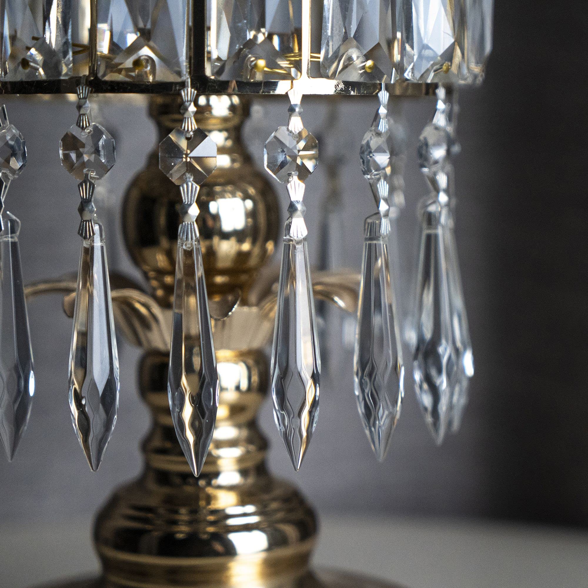 HDCRYSTALGIFTS chandelier parts 63mm clear enhance shimmer in home lighting
